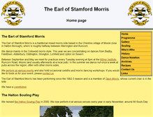 Tablet Screenshot of earlofstamford.org.uk